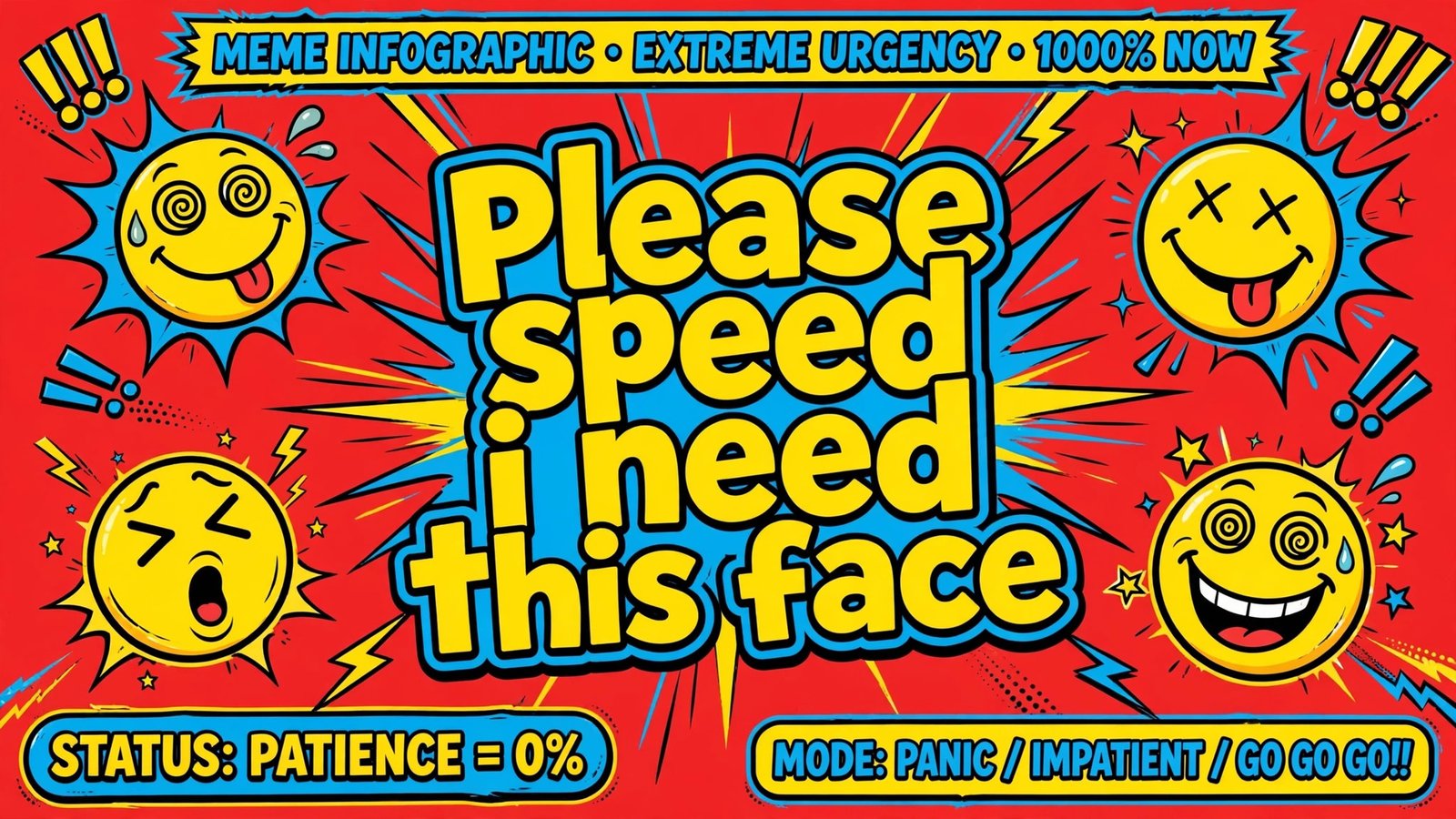 Please Speed I Need This face - Speed's iconic trying-not-to-laugh reaction