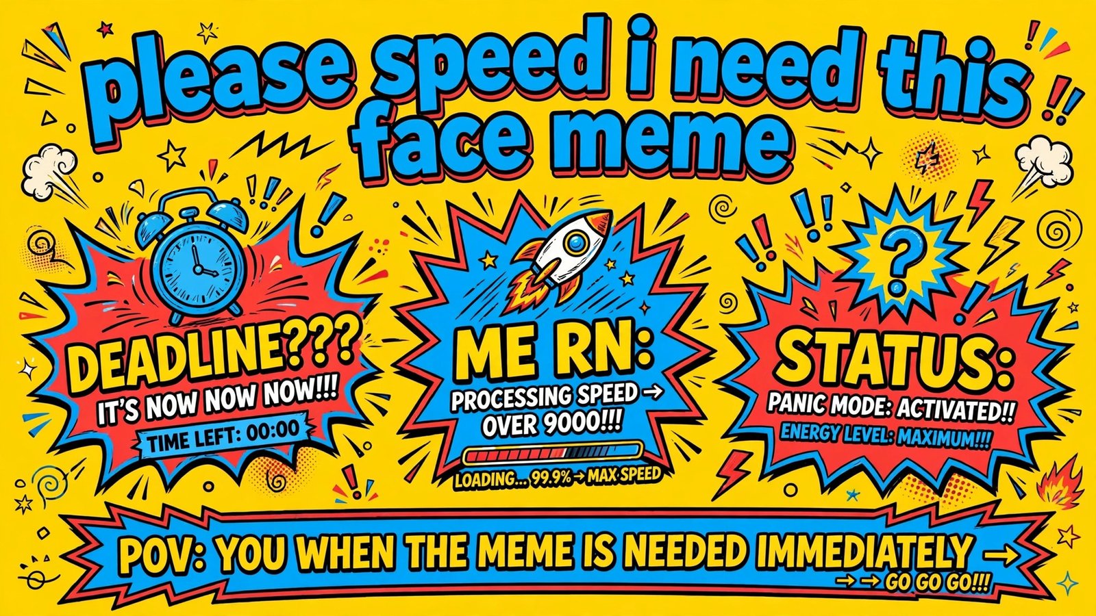 Please Speed I Need This face meme – Speed's trying-not-to-laugh reaction face explained